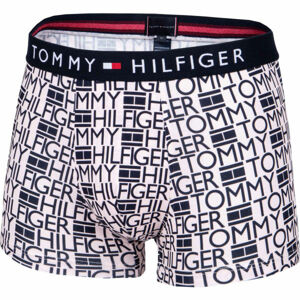 Tommy Hilfiger TRUNK PRINT Pánske boxerky, biela, veľkosť XL