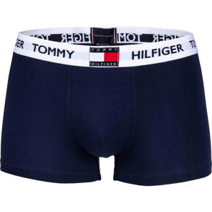 Tommy Hilfiger TRUNK tmavo modrá S - Pánske boxerky