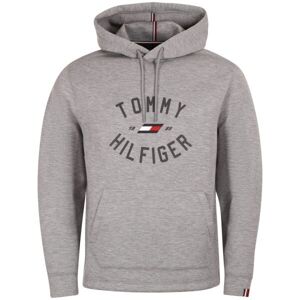 Tommy Hilfiger VARSITY GRAPHIC HOODY Pánska mikina, sivá, veľkosť L