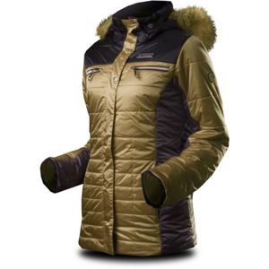 TRIMM ESTER Dámska zimná bunda, zlatá, veľkosť XS