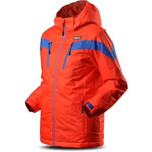 TRIMM SATO Chlapčenská lyžiarska bunda, oranžová, veľkosť 140