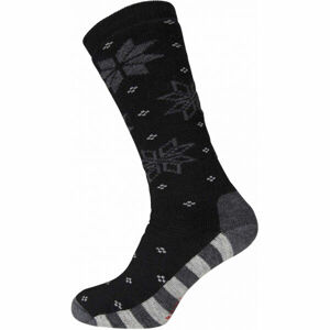 Ulvang MARISTUA Dámske vlnené ponožky, čierna, veľkosť 34-36