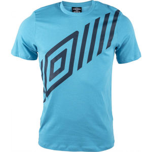 Umbro FW GRAPHIC TEE 1 Pánske tričko, modrá, veľkosť S
