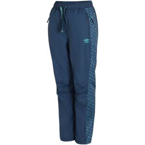 Umbro ADLAI Detské zateplené nohavice, modrá, veľkosť 140-146