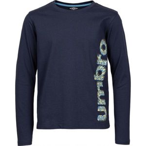 Umbro HARRY Chlapčenské tričko, tmavo modrá, veľkosť 140-146