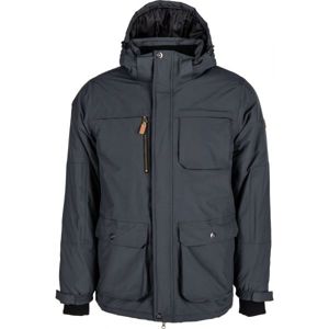 Umbro JACO Pánska zimná bunda, tmavo sivá, veľkosť XXL