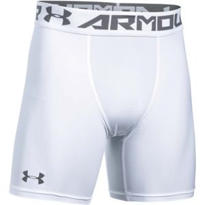Under Armour HG ARMOUR 2.0 COMP SHORT biela XL - Pánske šortky