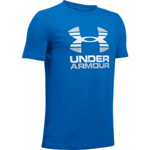 Under Armour TWO TONE LOGO SS T modrá XS - Chlapčenské tričko