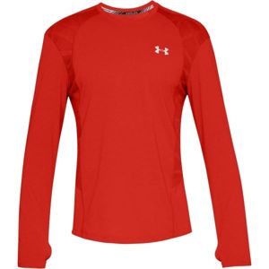 Under Armour UA SWYFT LS TEE červená XL - Pánske bežecké tričko