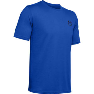 Under Armour SPORTSTYLE LC SS Pánske tričko, modrá, veľkosť