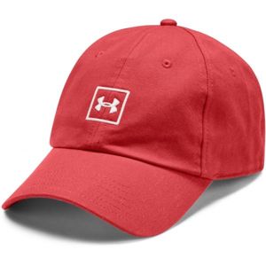 Under Armour WASHED COTTON CAP červená Crvena - Pánska čiapka