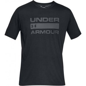 Under Armour TEAM ISSUE WORDMARK SS Pánske tričko, čierna, veľkosť M