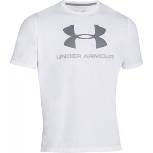 Under Armour SPORTSTYLE LOGO TEE sivá XL - Pánske tričko voľného strihu