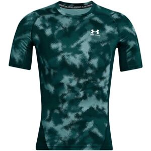 Under Armour HEATGEAR ARMOUR Pánske tričko, tmavo zelená, veľkosť XL