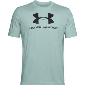 Under Armour SPORTSTYLE LOGO SS Chlapčenské tričko, tmavo modrá, veľkosť