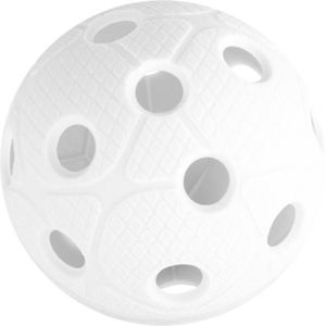 Unihoc MATCH BALL DYNAMIC Florbalová loptička, biela, veľkosť