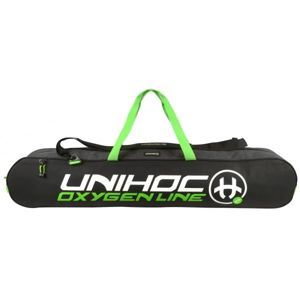 Unihoc OXYGEN LINE 20 čierna NS - Taška na florbalové hokejky