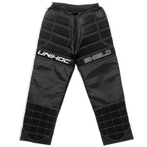 Unihoc SHIELD PANTS čierna XS - Florbalové brankárske nohavice