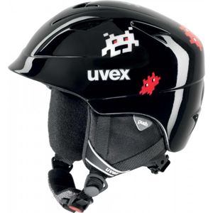 Uvex AIRWING 2 čierna (48 - 52) - Detská lyžiarska prilba