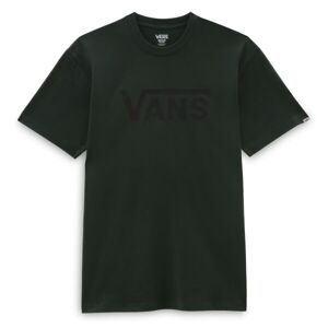 Vans CLASSIC VANS TEE-B Pánske tričko, tmavo zelená, veľkosť L