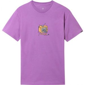Vans MN SKATE TV SS fialová L - Pánske tričko