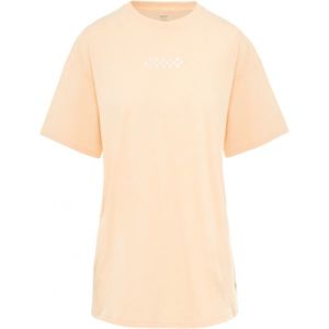 Vans WM OVERTIME OUT BLEACHED APR svetlo ružová XS - Dámske tričko