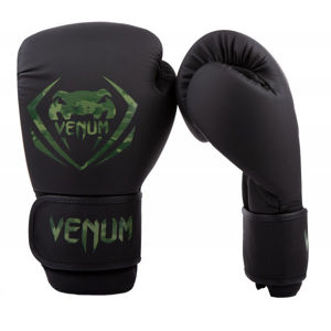Venum CONTENDER BOXING GLOVES Boxérske rukavice, čierna, veľkosť 8