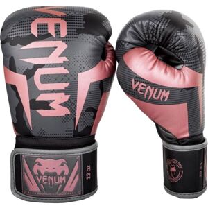 Venum ELITE BOXING GLOVES Boxérske rukavice, ružová, veľkosť 8 OZ