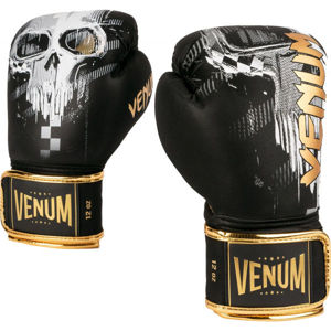 Venum SKULL BOXING GLOVES Boxérske rukavice, čierna, veľkosť 10 OZ