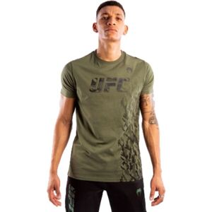 Venum UFC AUTHENTIC FIGHT WEEK Pánske tričko, zelená, veľkosť XXL
