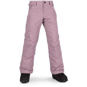 Volcom FROCHICKIDEE INS PNT Dievčenské lyžiarske/snowboardové nohavice, fialová, veľkosť L