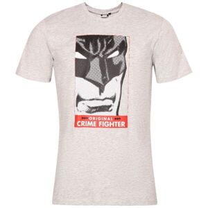 Warner Bros BATMAN FIGHT Pánske tričko, sivá, veľkosť XXL