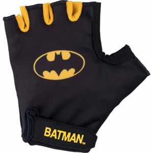 Warner Bros BATMAN čierna 8 - Detské cyklistické rukavice
