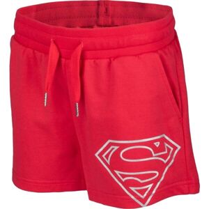 Warner Bros URIAN Dievčenské úpletové šortky, červená, veľkosť