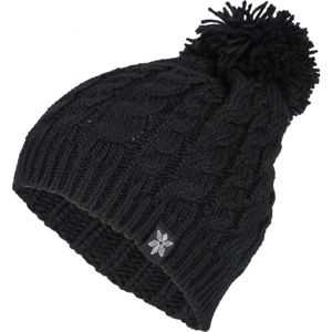 Willard BERNICE Dámska pletená čiapka, čierna,biela, veľkosť