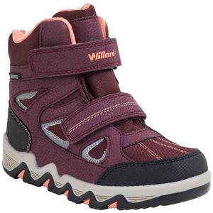 Willard CANADA Detská zimná obuv, vínová, veľkosť 33