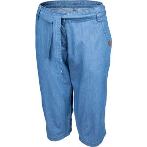 Willard CARI Dámske plátené 3/4  nohavice, modrá, veľkosť 36
