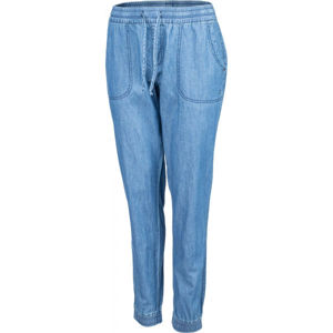 Willard LETYSA modrá XXL - Dámske plátené nohavice džínsového vzhľadu