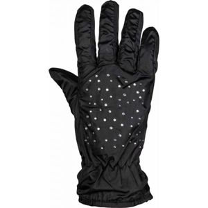 Willard MANLIOS Dámske rukavice, čierna,strieborná, veľkosť