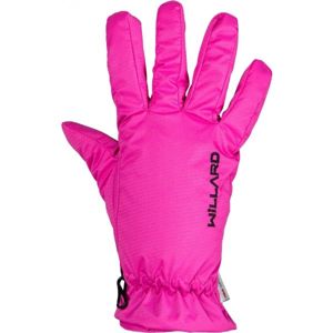 Willard PRUE ružová M - Dámske lyžiarske rukavice
