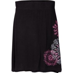 Willard ROSEMARIE Dámska sukňa, čierna,biela,ružová, veľkosť