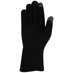 Willard WILLIS Pletené prstové rukavice, čierna, veľkosť UNI