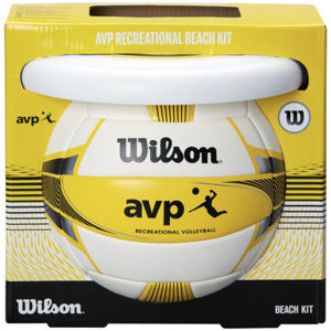 Wilson AVP BEACH KIT W/DISK YEL  5 - Plážový set