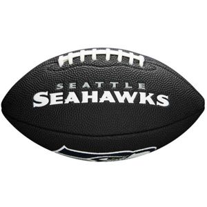Wilson MINI NFL TEAM SOFT TOUCH FB BL SE Mini lopta na americký futbal, čierna, veľkosť os