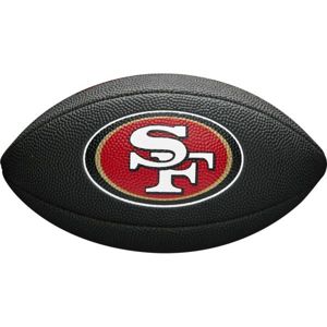 Wilson MINI NFL TEAM SOFT TOUCH FB BL SF Mini lopta na americký futbal, čierna, veľkosť os