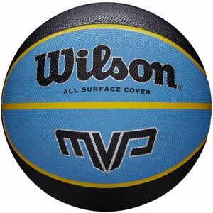 Wilson MVP MINI BSKT Mini basketbalová lopta, modrá,čierna,žltá, veľkosť