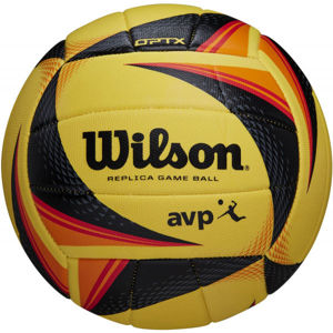 Wilson OPTX AVP REPLICA Volejbalová lopta, žltá, veľkosť 5