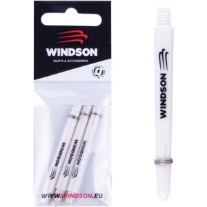 Windson NYLON SHAFT MEDIUM 3 KS Set náhradných nylonových násadiek, transparentná, veľkosť os