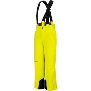 Ziener ANDO JR žltá 116 - Chlapčenské lyžiarske nohavice