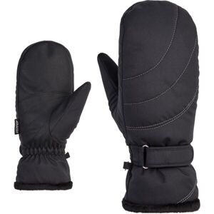 Ziener KAHLIA Dámske lyžiarske rukavice, čierna, veľkosť 7